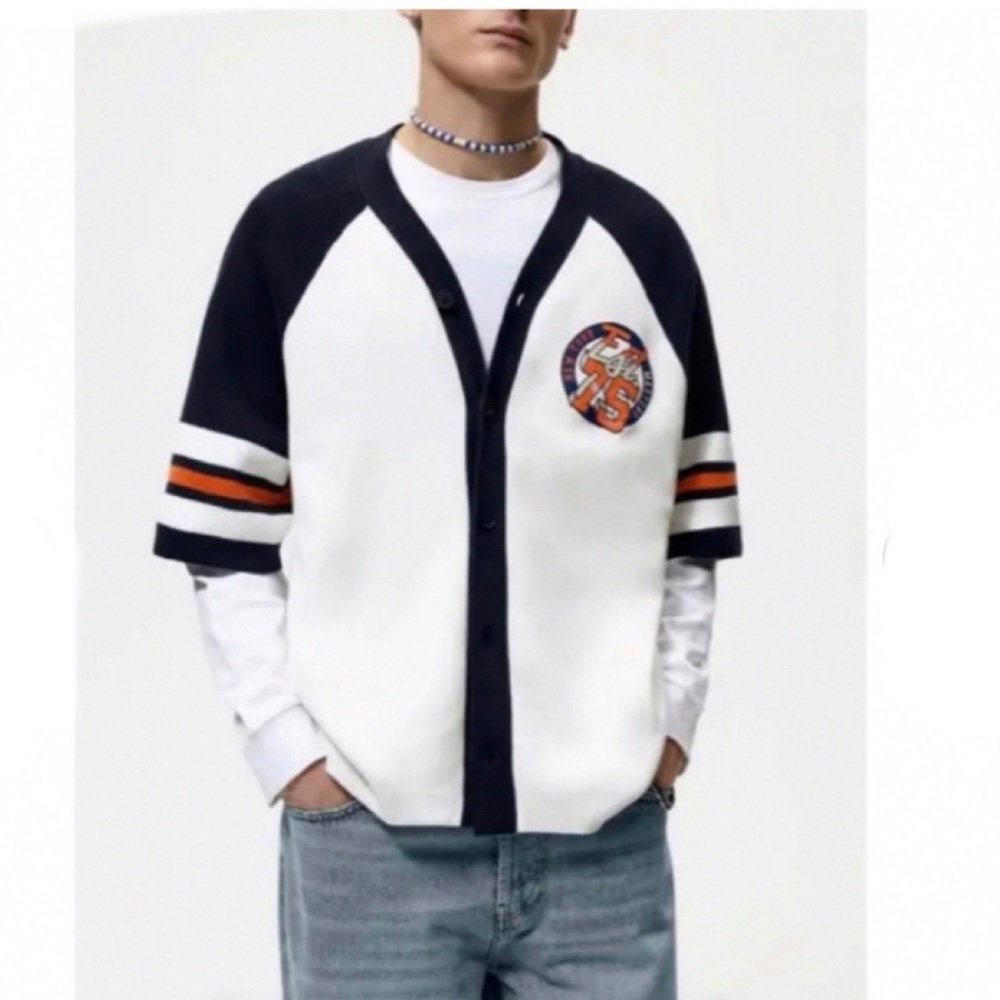 ZARA button front cardigan